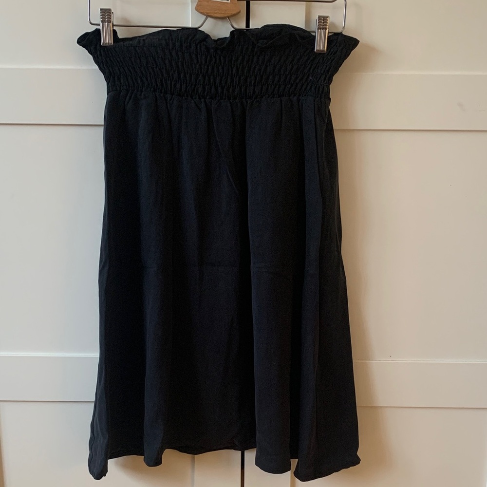 Elegant Black Skater Skirt
